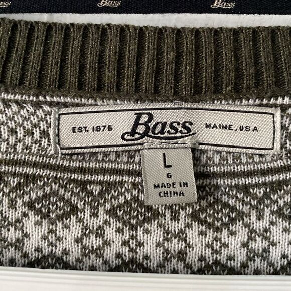 Bass reindeer long line cardigan! Christmas sweater. Size large - Picture 3 of 11